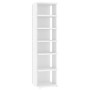Mueble zapatero madera contrachapada blanco 27,5x27x102 cm de vidaXL, Zapateros y organizadores de calzado - Ref: Foro24-8084...