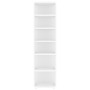 Mueble zapatero madera contrachapada blanco 27,5x27x102 cm de vidaXL, Zapateros y organizadores de calzado - Ref: Foro24-8084...