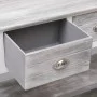 Aparador madera maciza de paulownia gris antiguo 108x30x76 cm de vidaXL, Aparadores - Ref: Foro24-338543, Precio: 127,07 €, D...