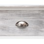 Aparador madera maciza de paulownia gris antiguo 108x30x76 cm de vidaXL, Aparadores - Ref: Foro24-338543, Precio: 127,45 €, D...