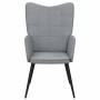 Sillón de relax de tela gris claro en Sillones | Comprar online en Foru.es