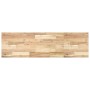 Estante flotante madera maciza de acacia sin tratar 160x40x2 cm en Estanterías | Comprar online en Foru.es