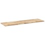 Estante flotante madera maciza de acacia sin tratar 160x40x2 cm en Estanterías | Comprar online en Foru.es