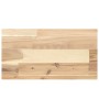 Estantes flotantes 2 uds madera acacia sin tratar 40x20x4 cm en Estanterías | Comprar online en Foru.es