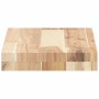 Estantes flotantes 3 uds madera acacia sin tratar 40x20x4 cm en Estanterías | Comprar online en Foru.es