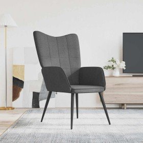 Sillón de relax de tela gris oscuro en Sillones | Comprar online en Foru.es