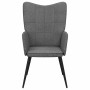 Sillón de relax de tela gris oscuro en Sillones | Comprar online en Foru.es