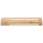 Estantes flotantes 2 uds madera acacia sin tratar 60x20x4 cm en Estanterías | Comprar online en Foru.es