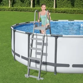 Bestway Flowclear Escalera de piscina de seguridad 4 escalones 132 cm de Bestway, Escaleras y rampas de piscina - Ref: Foro24...