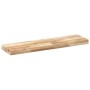 Estante flotante madera maciza de acacia sin tratar 80x20x4 cm en Estanterías | Comprar online en Foru.es