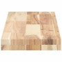 Estantes flotantes 4 uds madera acacia sin tratar 80x20x4 cm en Estanterías | Comprar online en Foru.es