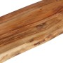 Estantes de pared 2 unidades madera maciza acacia 110x20x18 cm de vidaXL, Estantes y estanterías - Ref: Foro24-337824, Precio...