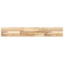 Estantes flotantes 4 uds madera acacia sin tratar 160x20x4 cm en Estanterías | Comprar online en Foru.es