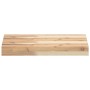 Estante flotante madera maciza de acacia sin tratar 40x30x4 cm en Estanterías | Comprar online en Foru.es