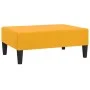 Reposapiés de terciopelo amarillo 78x56x32 cm de vidaXL, Otomanas - Ref: Foro24-337694, Precio: 52,07 €, Descuento: %