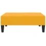 Reposapiés de terciopelo amarillo 78x56x32 cm de vidaXL, Otomanas - Ref: Foro24-337694, Precio: 52,07 €, Descuento: %