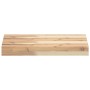 Estantes flotantes 4 uds madera acacia sin tratar 40x30x4 cm en Estanterías | Comprar online en Foru.es