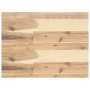 Estante flotante madera maciza de acacia sin tratar 60x30x4 cm en Estanterías | Comprar online en Foru.es