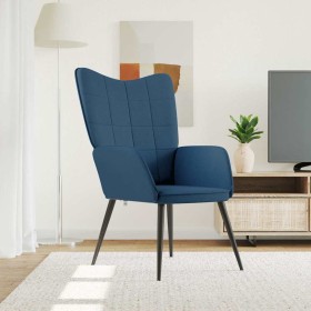 Sillón de relax de tela azul en Sillones | Comprar online en Foru.es