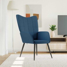 Sillón de relax de tela azul en Sillones | Comprar online en Foru.es