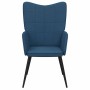 Sillón de relax de tela azul en Sillones | Comprar online en Foru.es