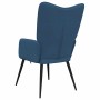 Sillón de relax de tela azul en Sillones | Comprar online en Foru.es