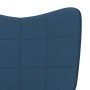 Sillón de relax de tela azul en Sillones | Comprar online en Foru.es