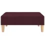 Reposapiés de tela morado 78x56x32 cm de vidaXL, Otomanas - Ref: Foro24-337685, Precio: 69,65 €, Descuento: %