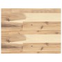 Estantes flotantes 4 uds madera acacia sin tratar 60x30x4 cm en Estanterías | Comprar online en Foru.es