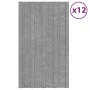 Dachpaneel aus silberverzinktem Stahl, 12 Einheiten, 80 x 45 cm von vidaXL, Decke - Ref: Foro24-317209, Preis: 55,10 €, Rabat...