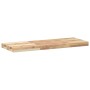 Estantes flotantes 4 uds madera acacia sin tratar 80x30x4 cm en Estanterías | Comprar online en Foru.es