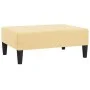 Reposapiés de terciopelo crema 78x56x32 cm de vidaXL, Otomanas - Ref: Foro24-337696, Precio: 55,74 €, Descuento: %