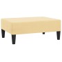 Reposapiés de terciopelo crema 78x56x32 cm de vidaXL, Otomanas - Ref: Foro24-337696, Precio: 56,39 €, Descuento: %