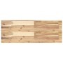 Estantes flotantes 3 uds madera acacia sin tratar 100x30x4 cm en Estanterías | Comprar online en Foru.es