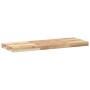 Estantes flotantes 4 uds madera acacia sin tratar 100x30x4 cm en Estanterías | Comprar online en Foru.es