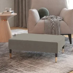 Taburete de terciopelo gris claro 78x56x32 cm by vidaXL, Ottomans - Ref: Foro24-337698, Price: 65,76 €, Discount: %