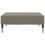 Taburete de terciopelo gris claro 78x56x32 cm de vidaXL, Otomanas - Ref: Foro24-337698, Precio: 63,45 €, Descuento: %