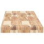 Estantes flotantes 2 uds madera acacia sin tratar 160x30x4 cm en Estanterías | Comprar online en Foru.es