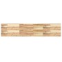 Estantes flotantes 2 uds madera acacia sin tratar 160x30x4 cm en Estanterías | Comprar online en Foru.es