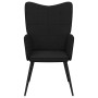 Sillón de relax de tela negro en Sillones | Comprar online en Foru.es