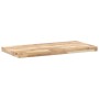 Estantes flotantes 4 uds madera acacia sin tratar 60x40x4 cm en Estanterías | Comprar online en Foru.es