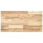 Estantes flotantes 2 uds madera acacia sin tratar 100x40x4 cm en Estanterías | Comprar online en Foru.es