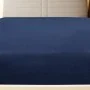 Sábana bajera jersey algodón azul marino 140x200 cm de vidaXL, Sábanas - Ref: Foro24-136234, Precio: 16,00 €, Descuento: %
