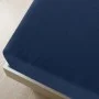 Navy blue cotton jersey fitted sheet 140x200 cm by vidaXL, Bed sheets - Ref: Foro24-136234, Price: 16,00 €, Discount: %