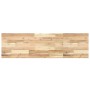 Estante flotante madera maciza de acacia sin tratar 120x40x4 cm en Estanterías | Comprar online en Foru.es