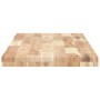 Estantes flotantes 2 uds madera acacia sin tratar 120x40x4 cm en Estanterías | Comprar online en Foru.es