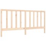 Estructura de cama con cabecero madera maciza 200x200 cm de vidaXL, Camas y somieres - Ref: Foro24-3193811, Precio: 143,51 €,...
