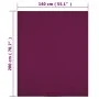Sábana bajera jersey algodón burdeos 140x200 cm de vidaXL, Sábanas - Ref: Foro24-136254, Precio: 16,00 €, Descuento: %