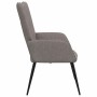 Sillón de relax de tela gris taupe en Sillones | Comprar online en Foru.es