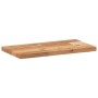 Estantes flotantes 2 uds madera acacia acabado aceite 60x20x2cm en Estanterías | Comprar online en Foru.es